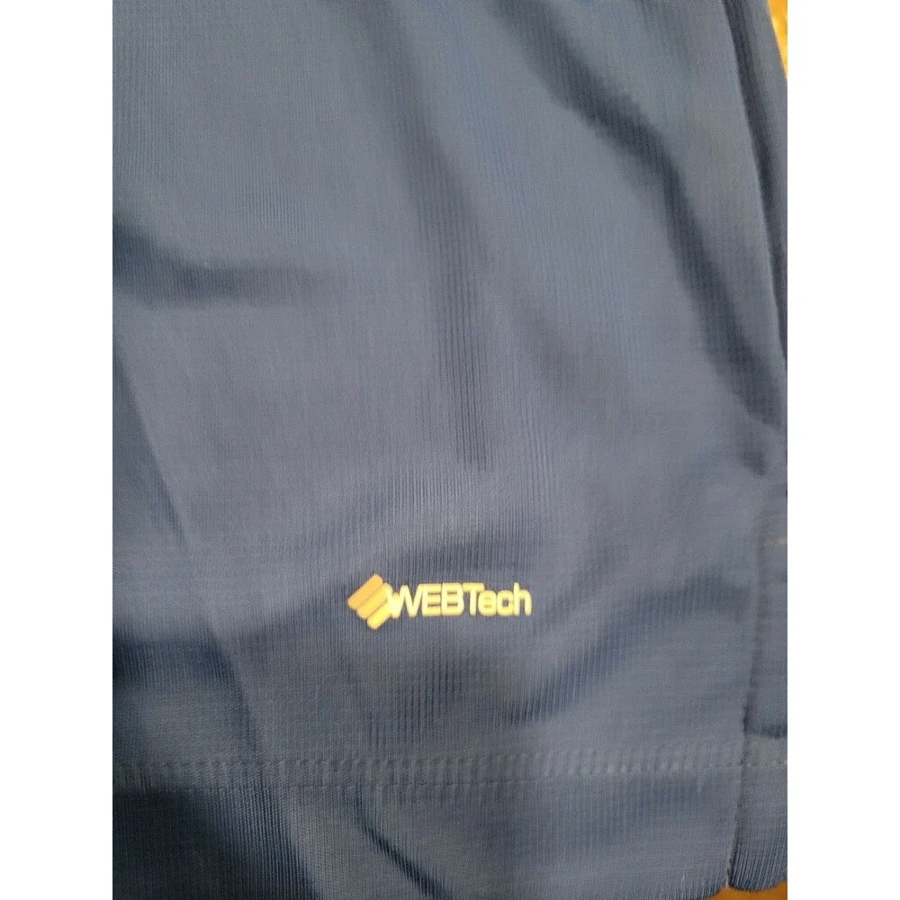 ONTOUR Polo Shirt Mens 2XL Blue Golf Embroidered Sycuan WebTech Performance‎